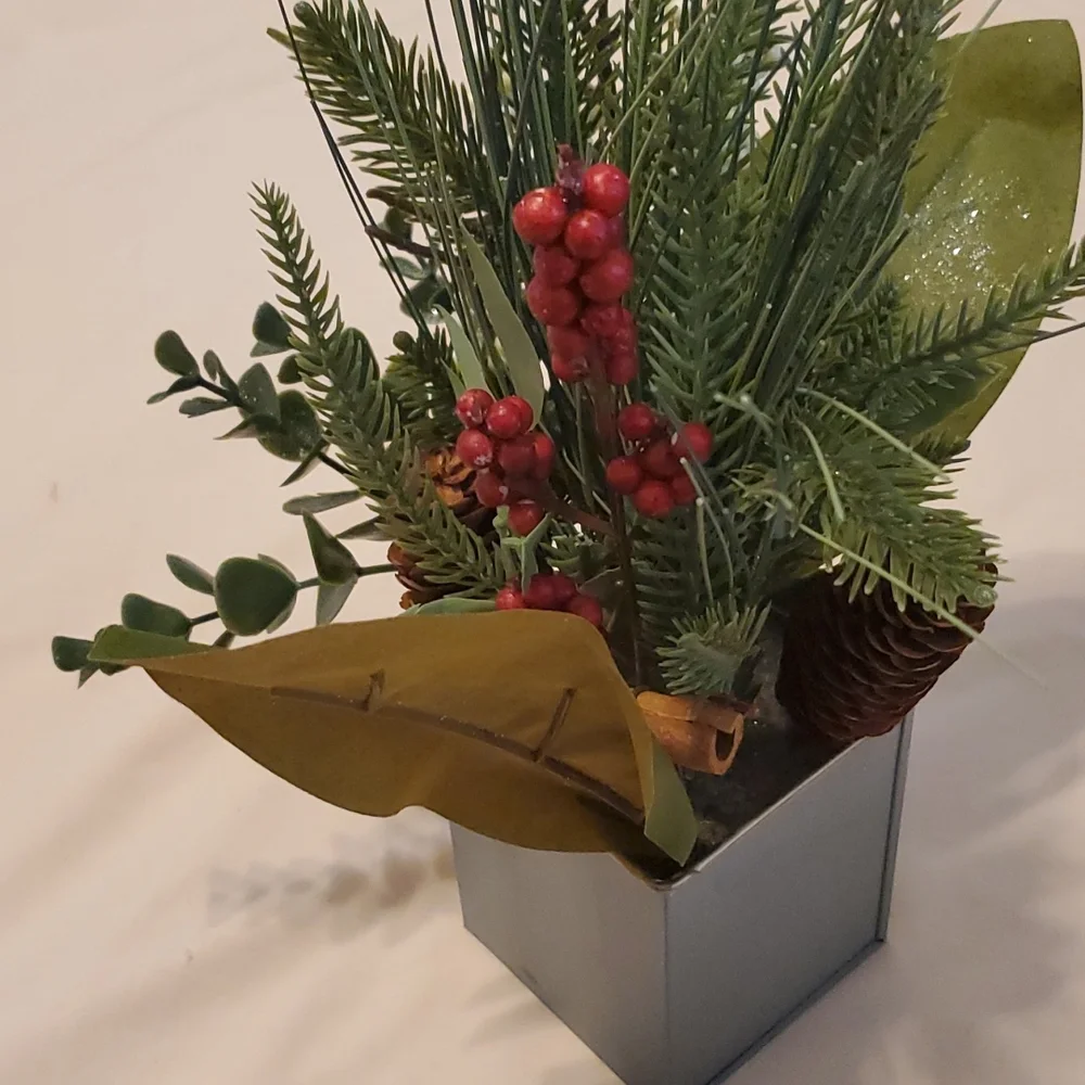 Faux Plant Tabletop Decor